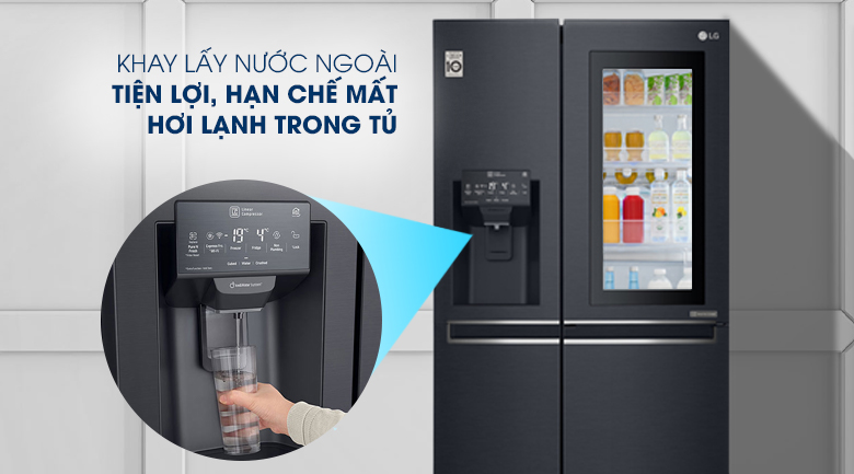 Khay lấy nước ngoài Khay lấy nước ngoài