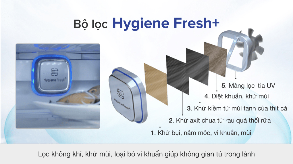 Tủ lạnh LG Inverter 601 lít Side By Side InstaView Door-in-Door GR-X247MC - Công nghệ kháng khuẩn khử mùi Tủ lạnh LG Inverter 601 lít Side By Side InstaView Door-in-Door GR-X247MC - Công nghệ kháng khuẩn khử mùi