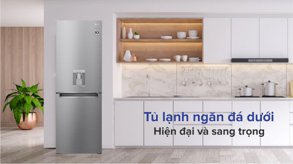 TỦ LẠNH LG GR-D305PS - Tổng quan thiết kế