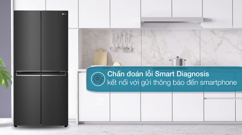 Tiện ích - Tủ lạnh LG Inverter 535 Lít GR-B53MB