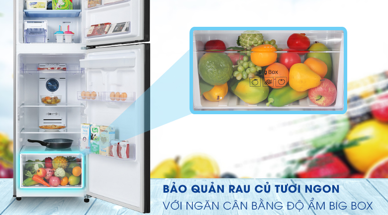 Ngăn rau củ giữ ẩm BigBox