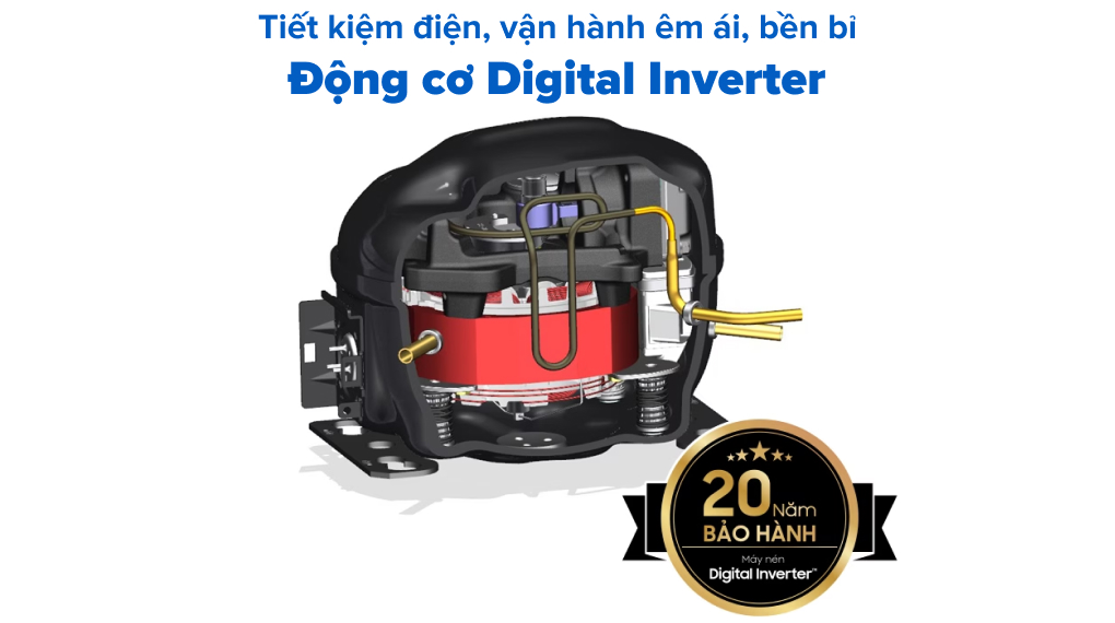 Tủ lạnh Samsung Inverter 406 lít Bespoke RT42CB6784C3SV - động cơ Digital Inverter Tủ lạnh Samsung Inverter 406 lít Bespoke RT42CB6784C3SV - động cơ Digital Inverter