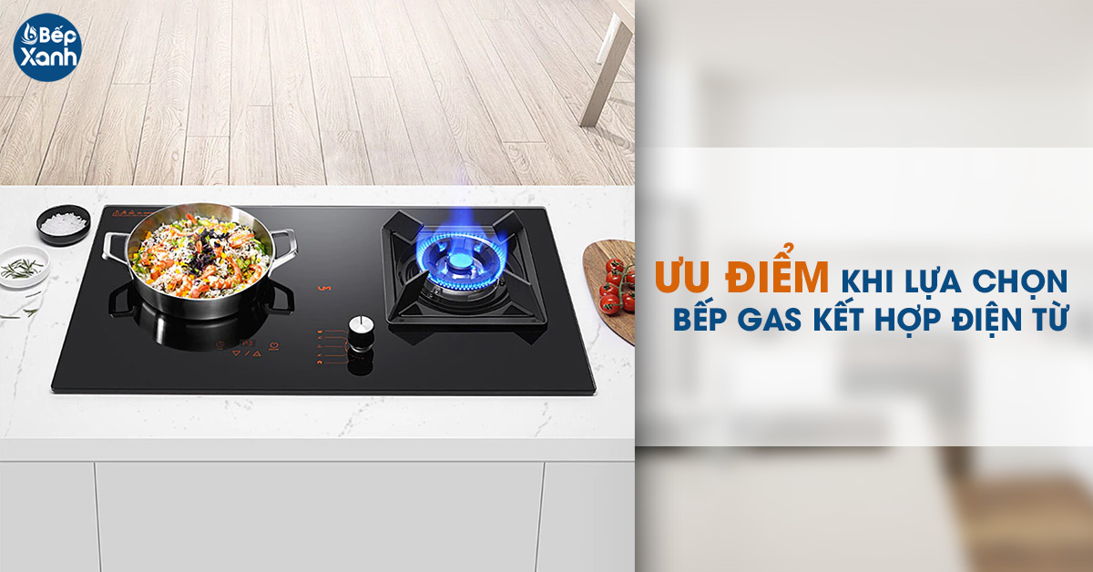 ưu điểm khi sử dụng bép gas điện từ