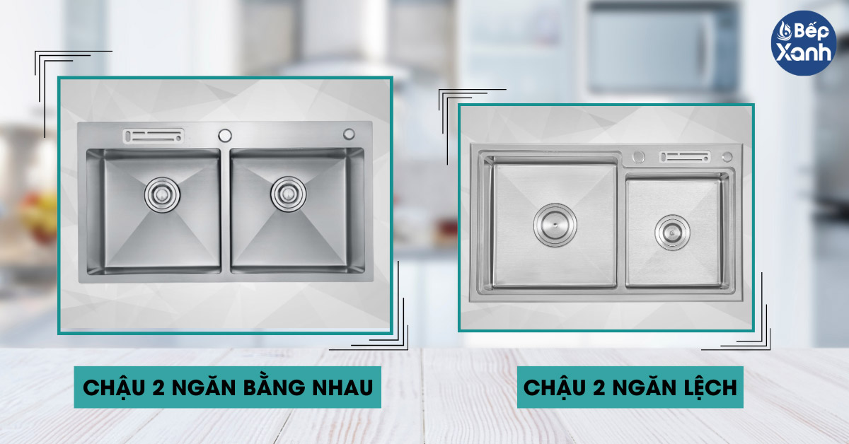 Chậu rửa chén Ecalite kiểu dáng đa dạng