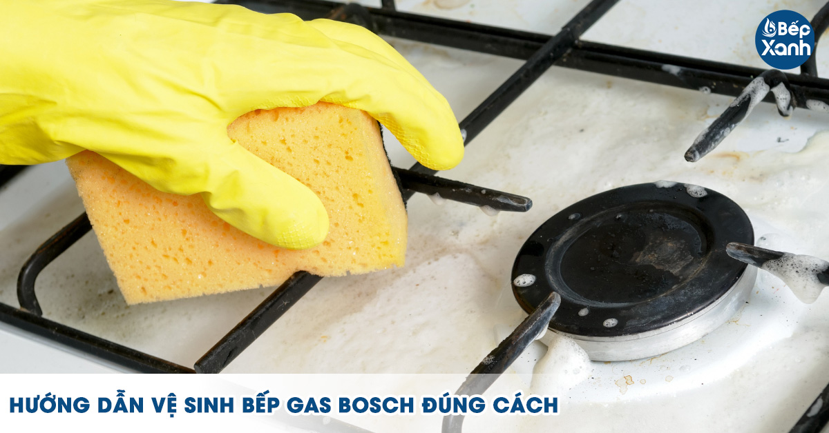 Cách vệ sinh bếp gas 3 vùng nấu