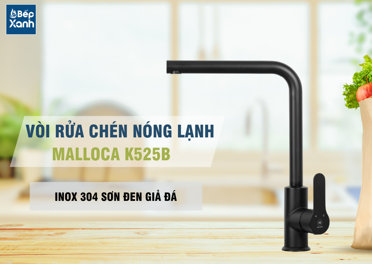 vòi rửa chén malloca k525b