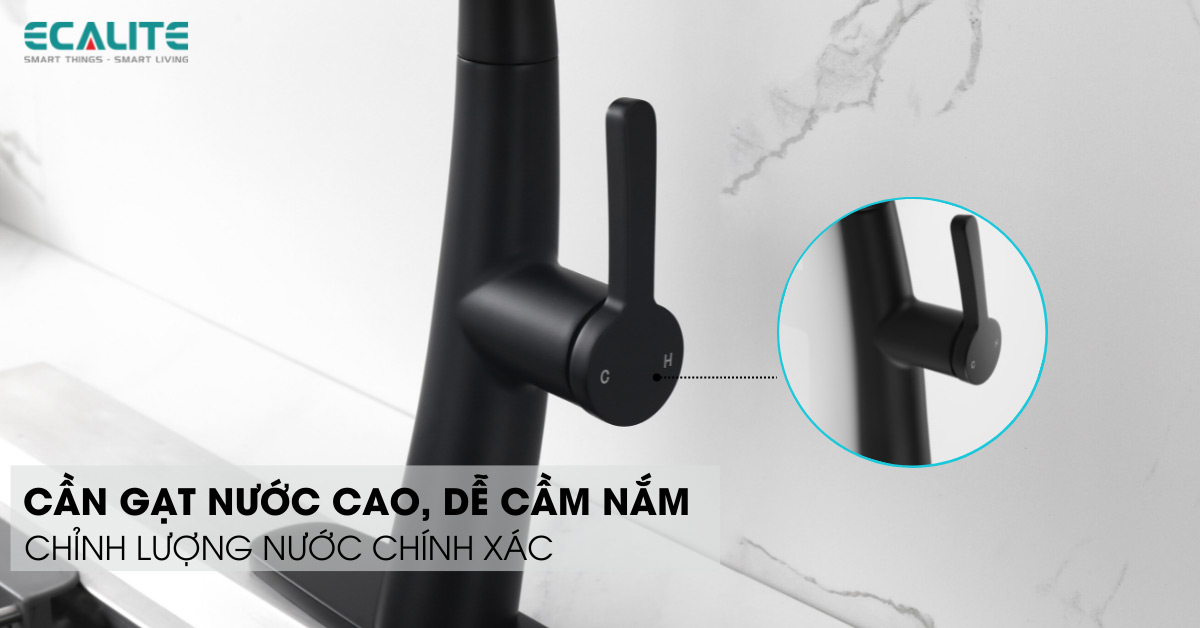 Cần gạt nước dễ thao tác