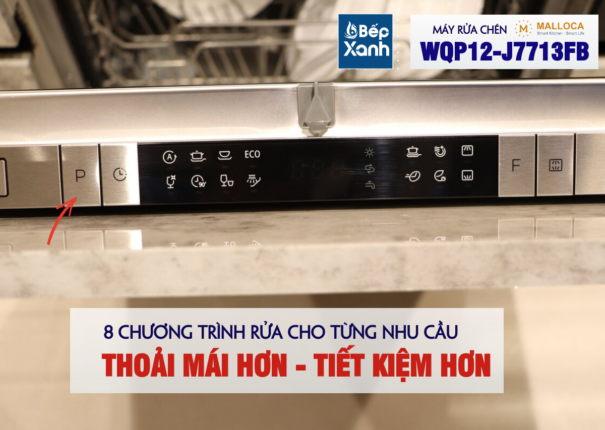 8 chương trình rửa